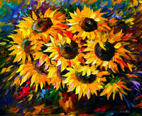 Без бренда «Собранный букет подсолнухов» в Пензе в интернет-магазине  Без бренда «Собранный букет подсолнухов» в Пензе