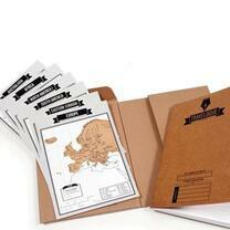 Без бренда «Скретч-карта мира стирающаяся. Карта путешествий» в Пензе