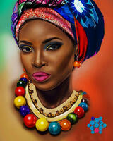 Без бренда «Портрет яркой женщины» в Пензе в интернет-магазине  Без бренда «Портрет яркой женщины» в Пензе