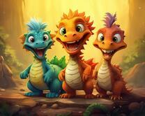 Без бренда «Милые и веселые дракончики» в Пензе