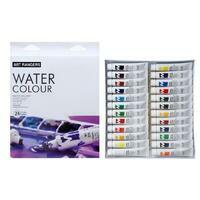 Без бренда «Коробка 24 шт.: Краски акварель «Две картинки» в тюбиках 24 шт. по 12 мл» в Пензе