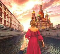 Следуй за мной по реке к собору Василия Блаженого