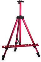 Без бренда «Коробка 25 шт.: Металлический мольберт тренога в чехле, телескопический, красный» в Пензе