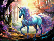 Без бренда «Единорог в фэнтезийном лесу» в Пензе в интернет-магазине  Без бренда «Единорог в фэнтезийном лесу» в Пензе