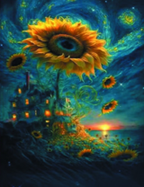 Без бренда «Фэнтези сюжет с подсолнухом» в Пензе в интернет-магазине  Без бренда «Фэнтези сюжет с подсолнухом» в Пензе