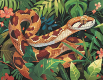 Без бренда «Маисовый полоз в зеленой листве» в Пензе